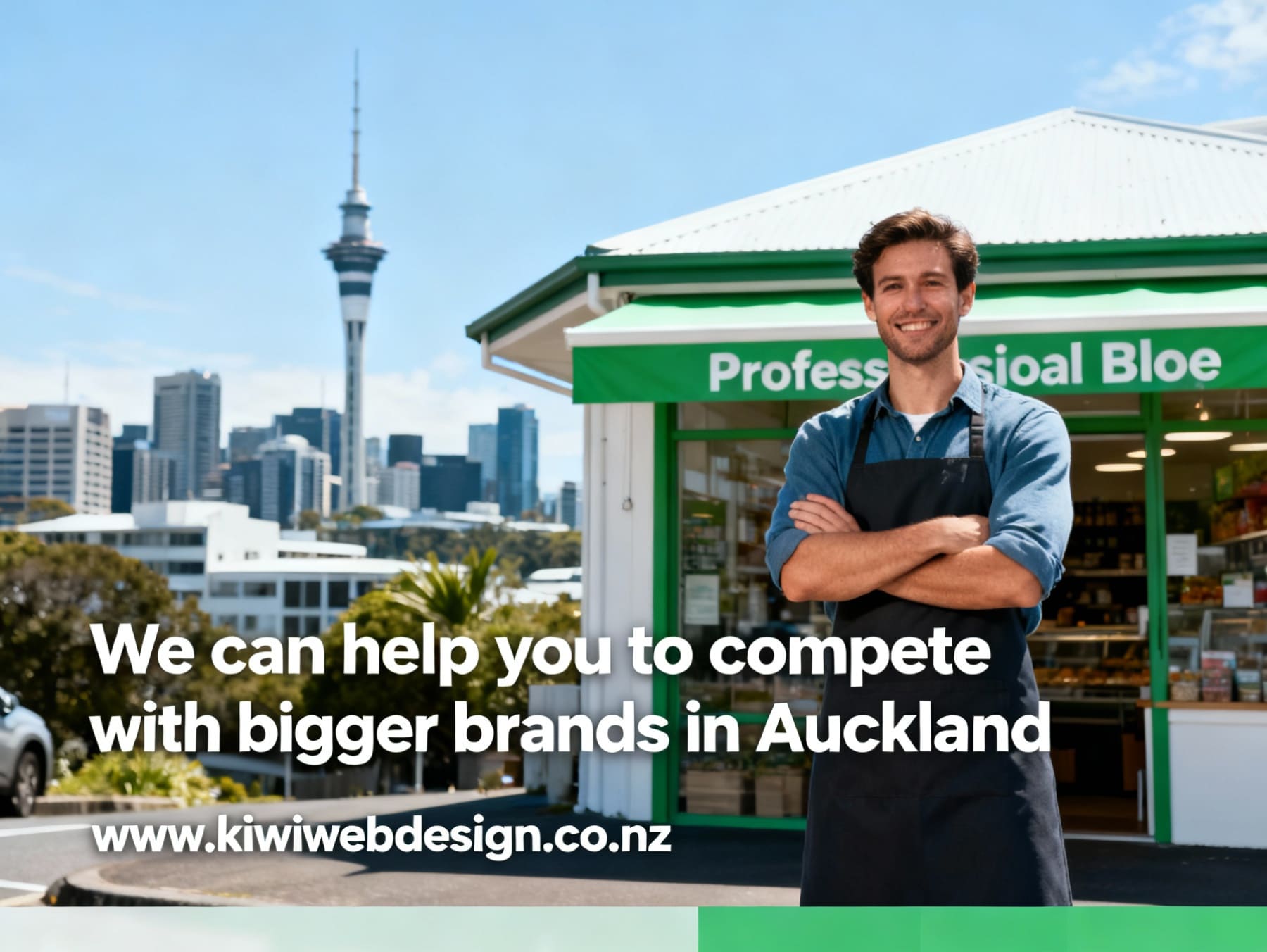 How a Good Website Helps You Compete with Bigger Brands in Auckland